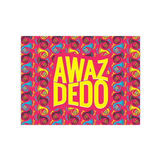 Awaz Dedo Sticker