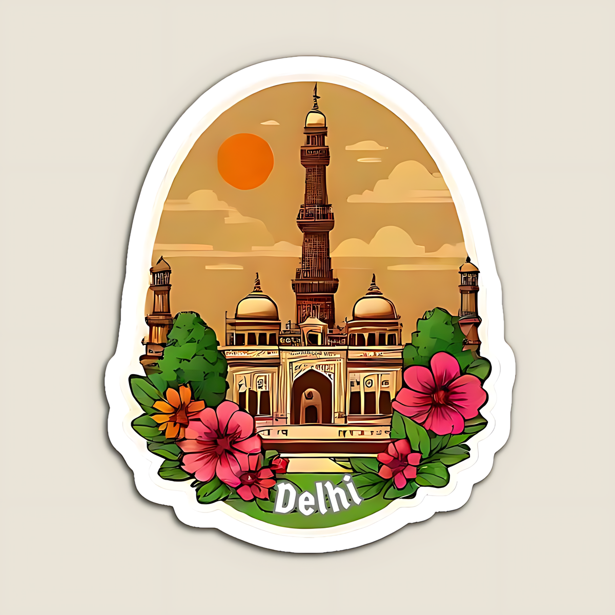 Delhi Heritage Sticker