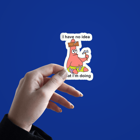 Patrick star Sticker