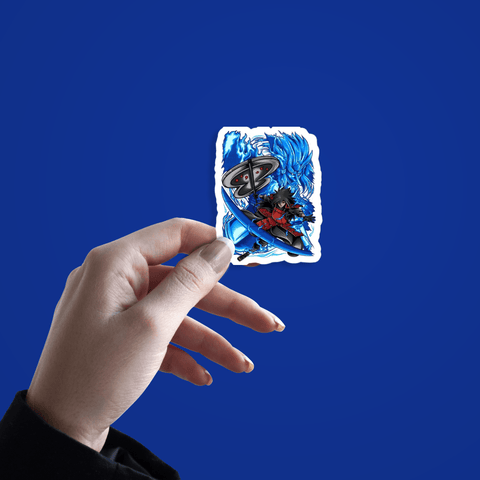 Blue Susanoo Sticker