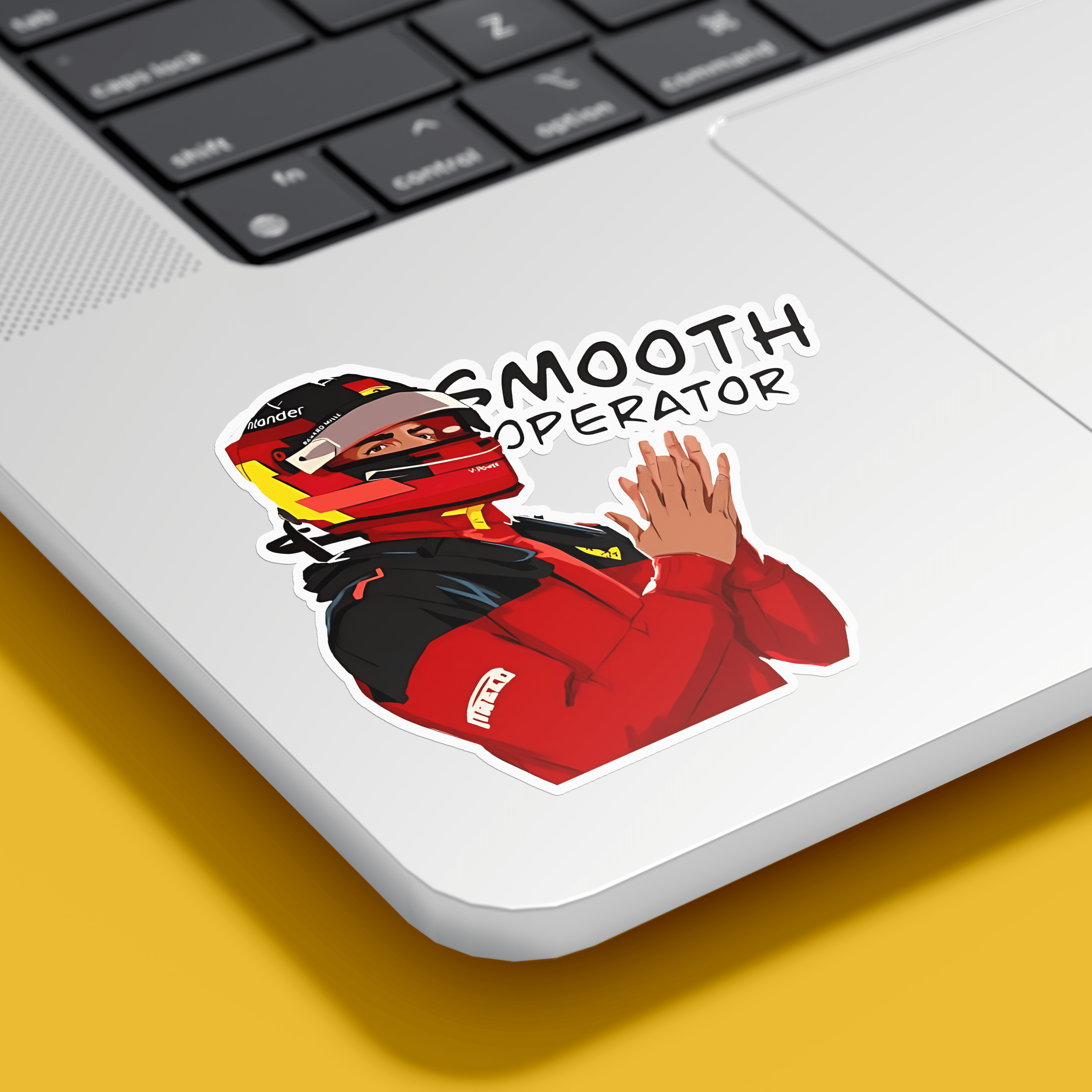 Smooth operator bike rider Sticker