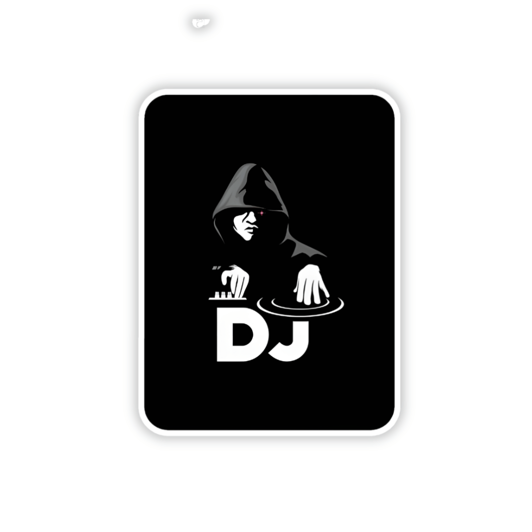 DJ v2 Sticker