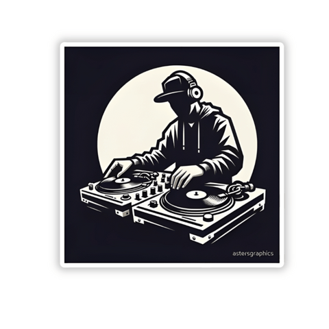 Dj v2 sticker