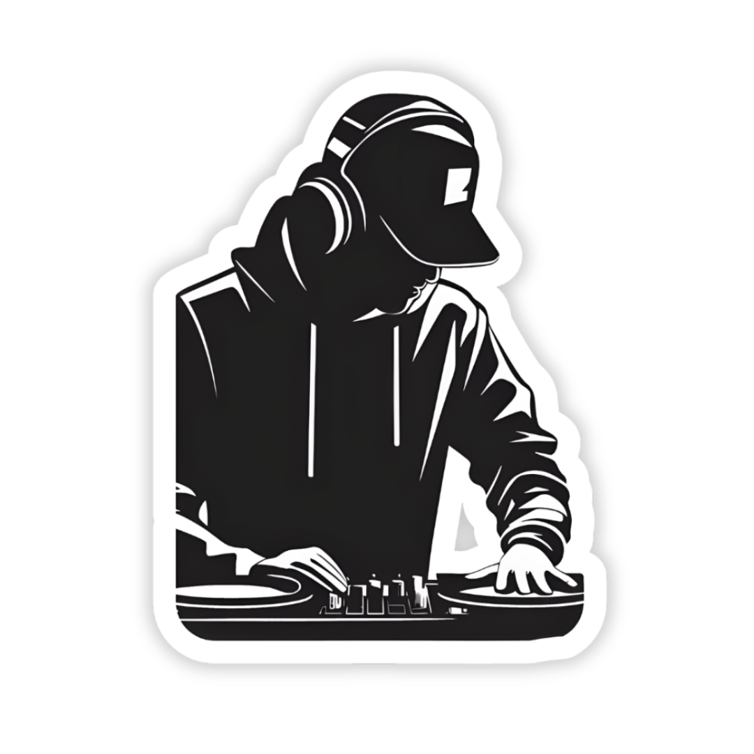 DJ v4 sticker