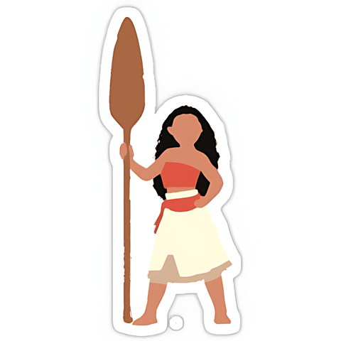 Moana Princess Sticker