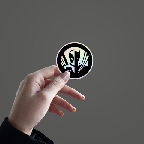 Deadpool & Wolverine  Holographic Sticker