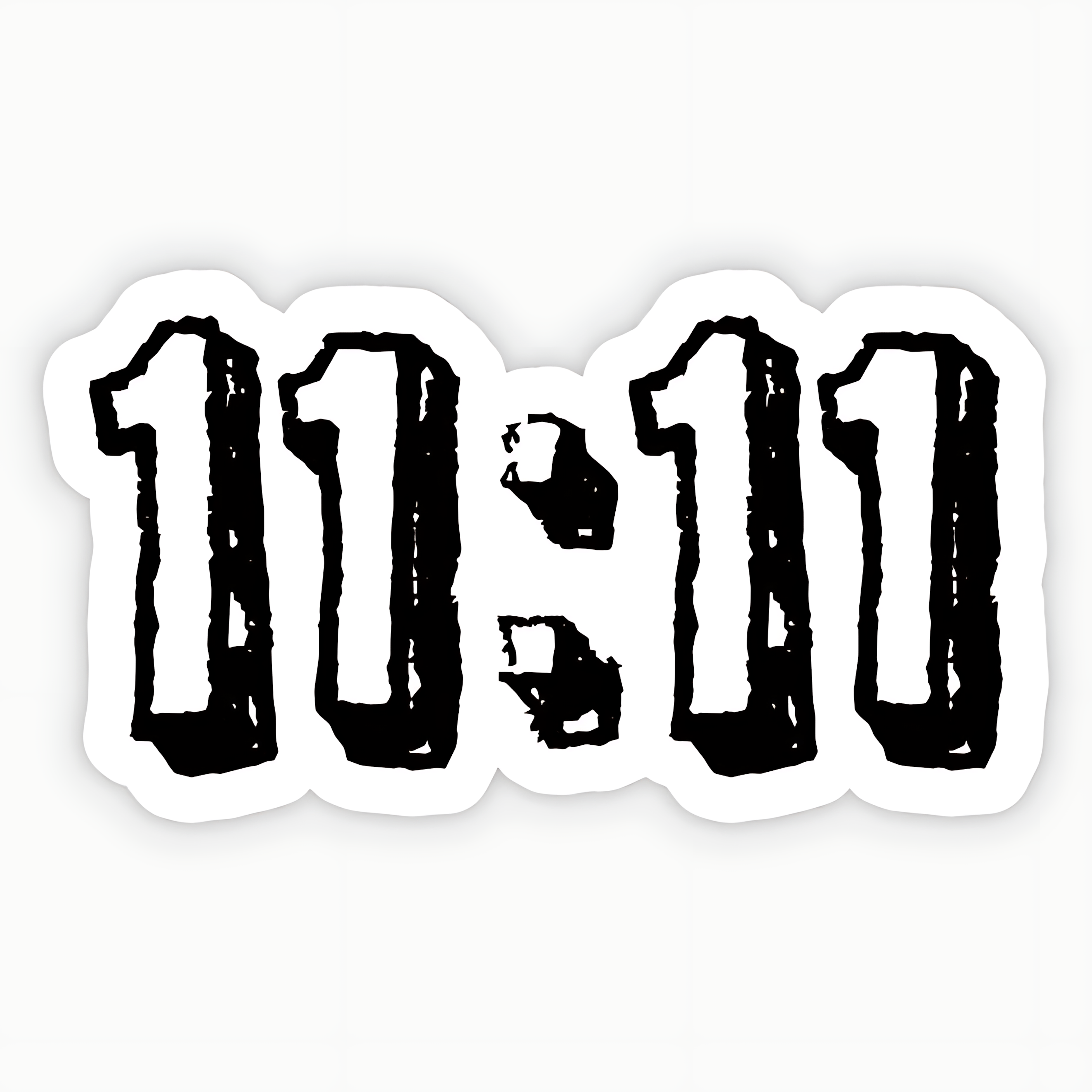 11:11 time Sticker