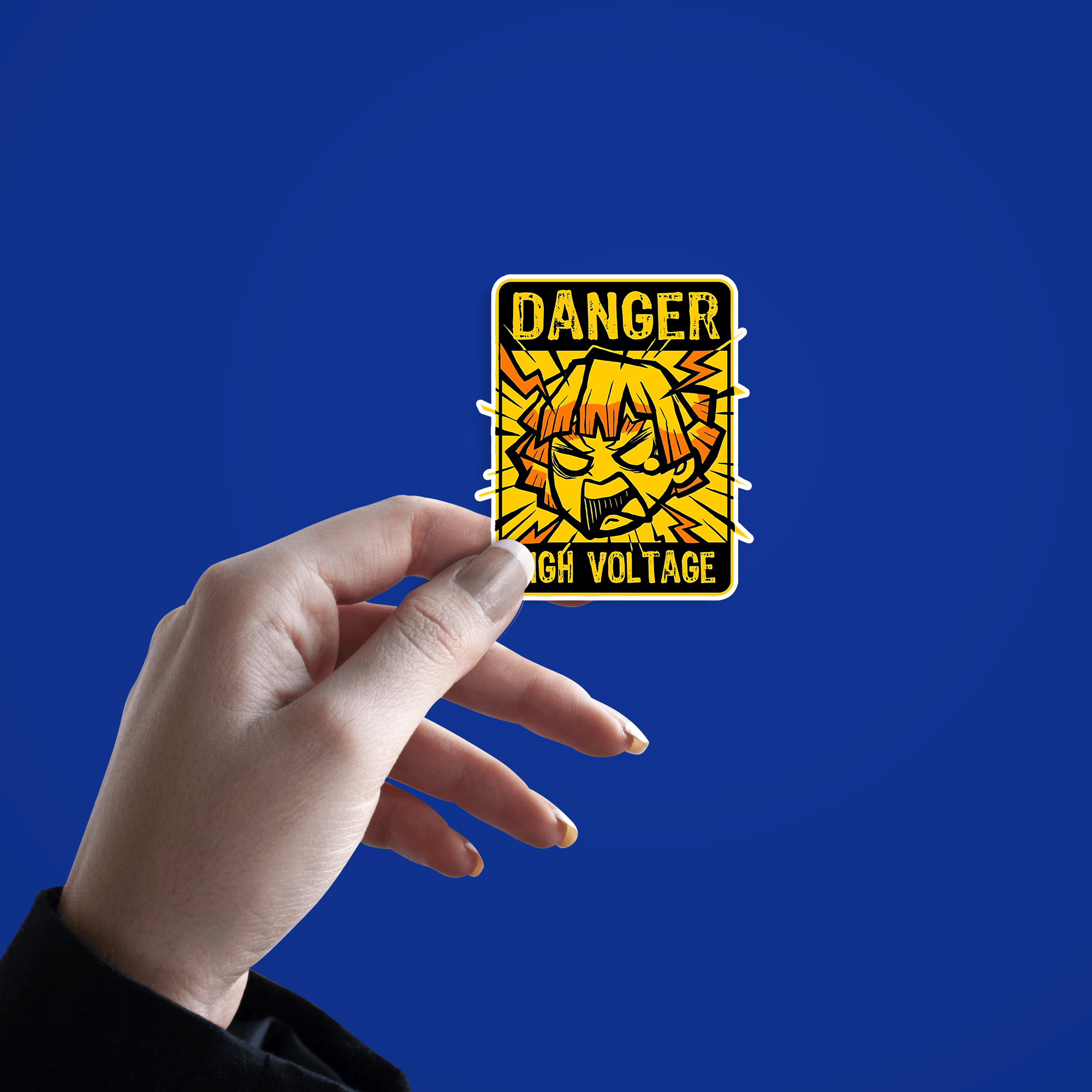 Zenitsu  Demon Slayer High Voltage Sticker