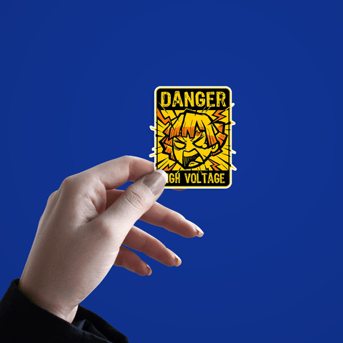 Zenitsu  Demon Slayer High Voltage Sticker