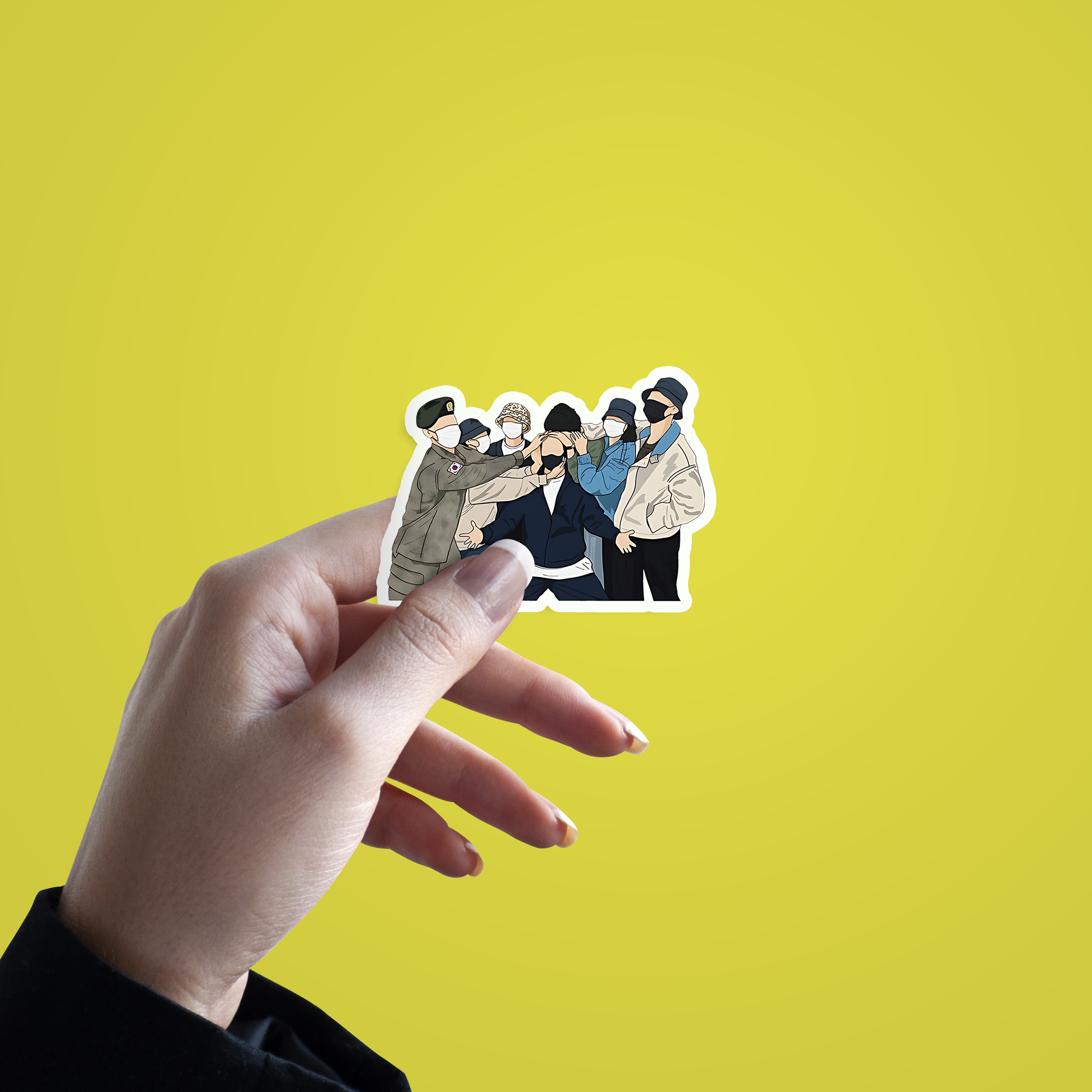 k-pop Singer sticker