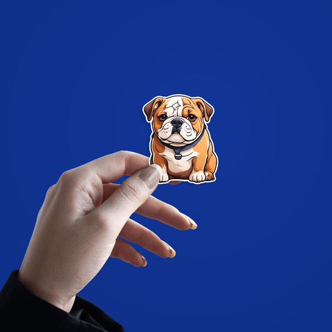 Cute Bulldog Sticker