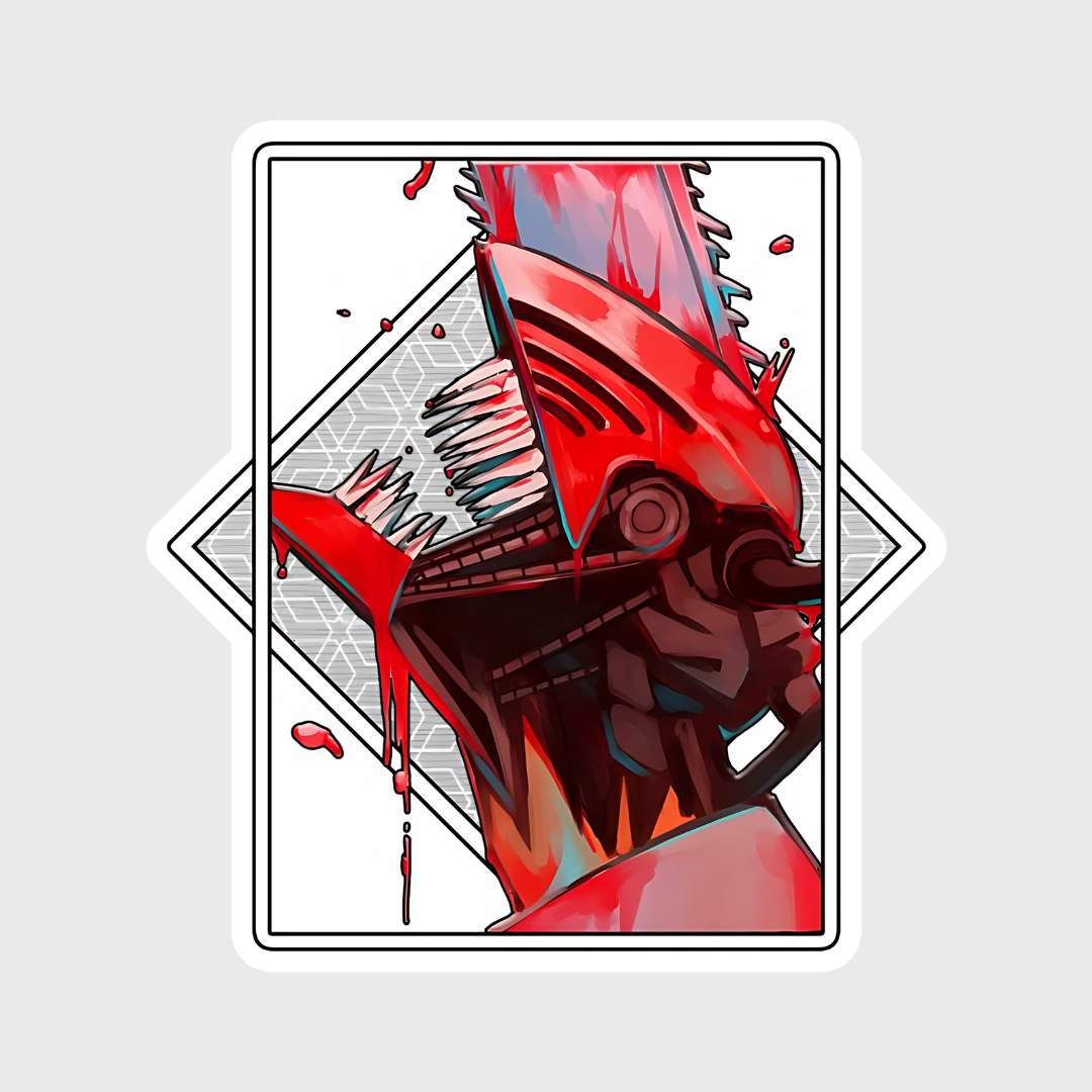 Denji Xxviii Chainsaw man sticker