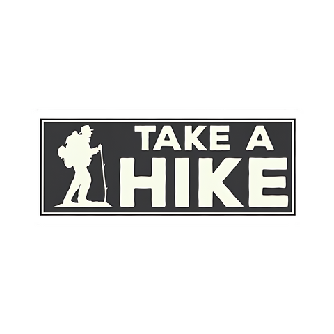 Take a Hike Sticker