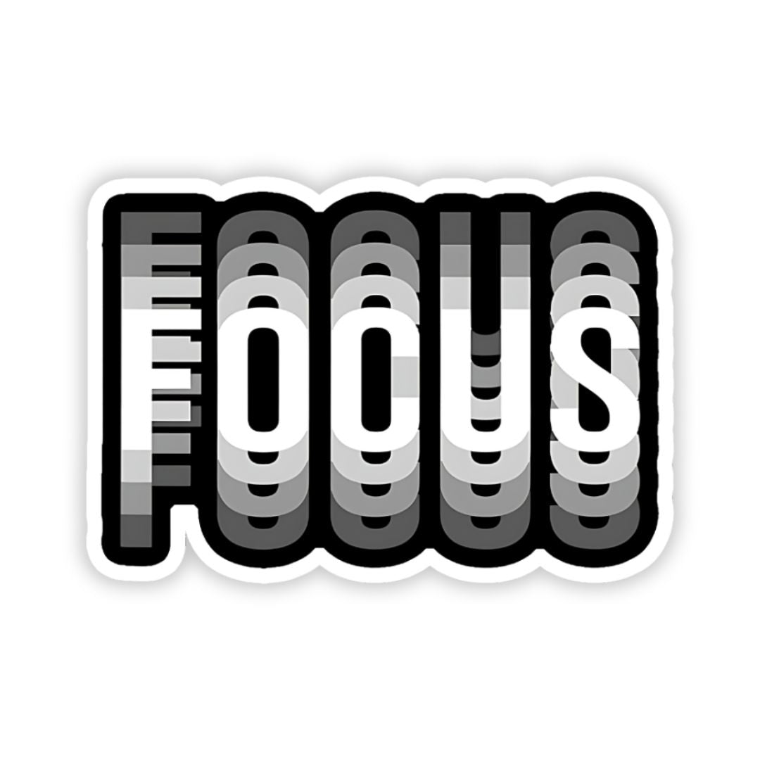 Focus bumper Sticker