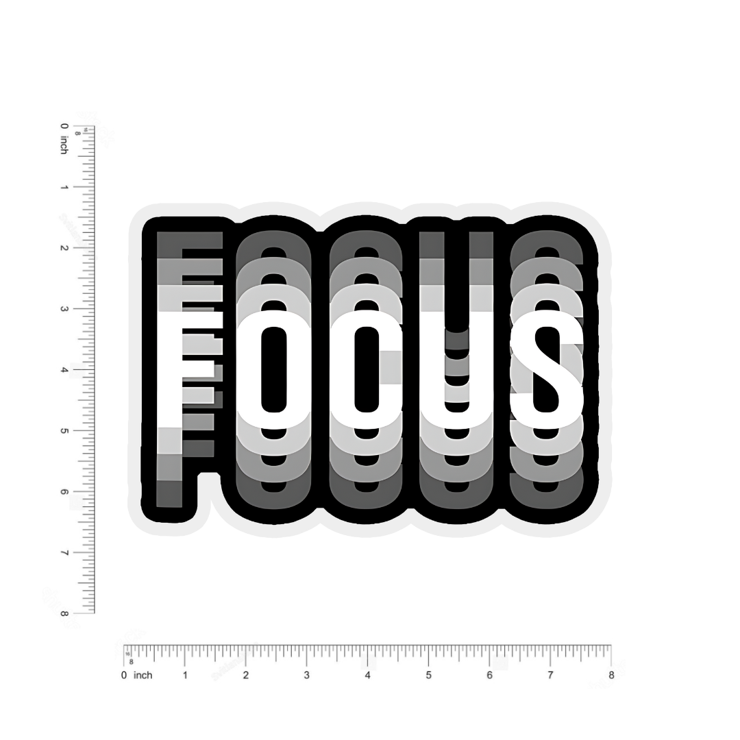 Focus bumper Sticker