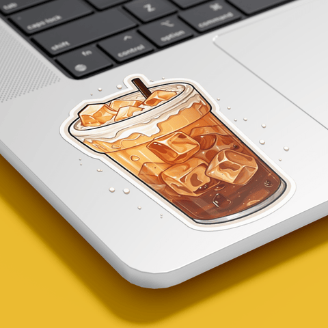 Iced Coffee Sticker