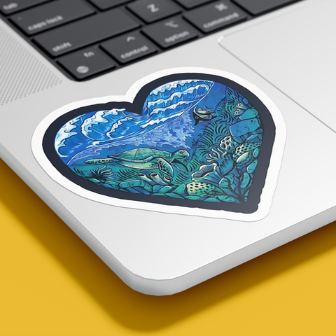 Heart Of The Ocean Sticker