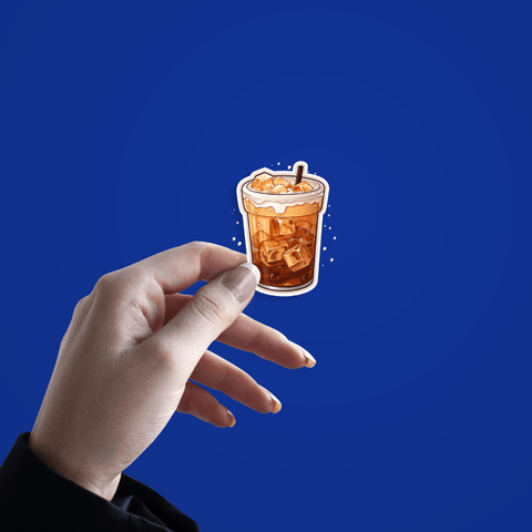 Iced Coffee Sticker