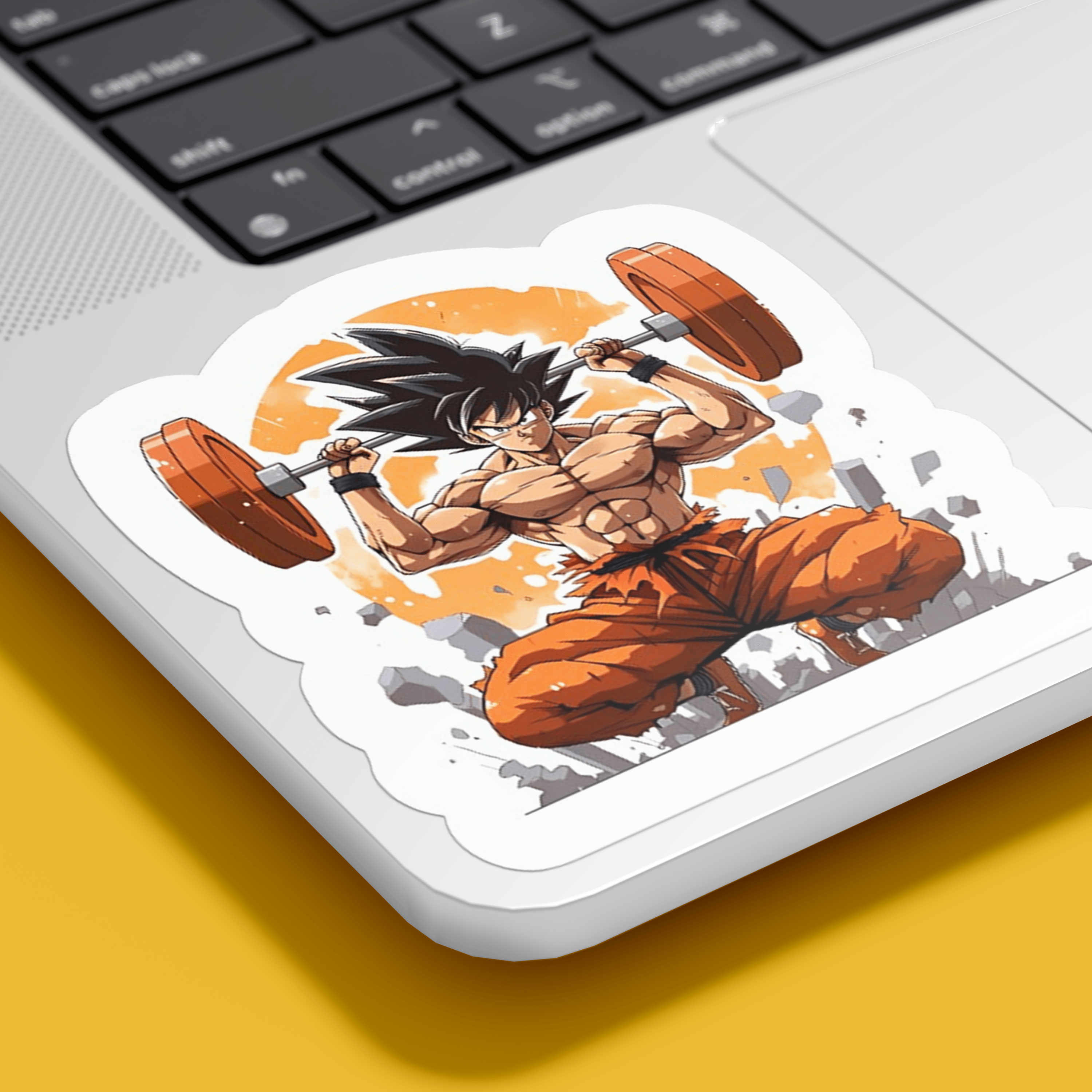 Goku Training Sticker