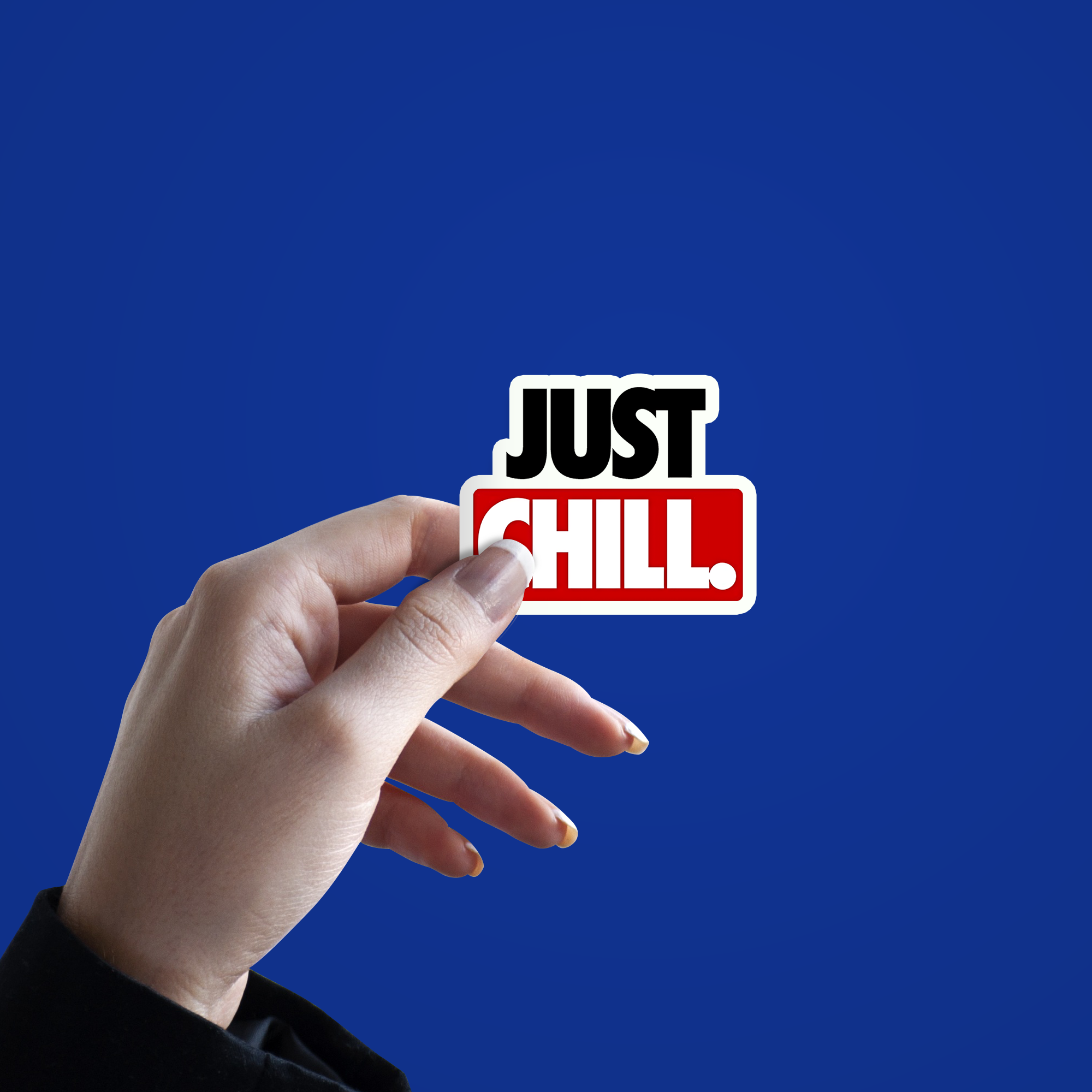 Just Chill. Sticker