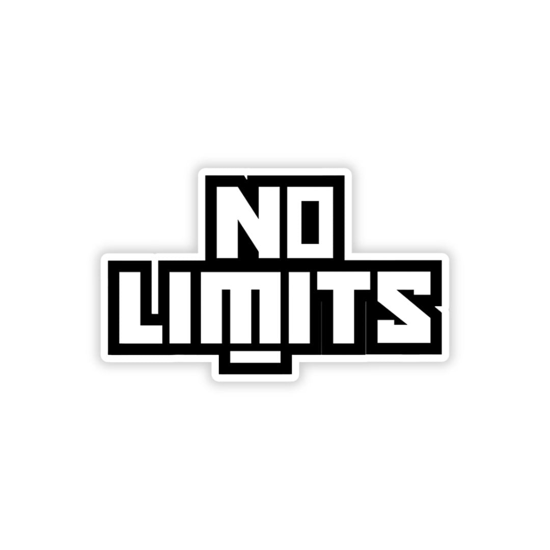 No limits bumper Sticker