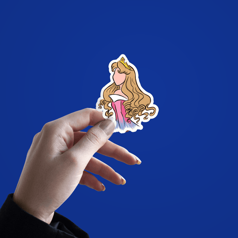 Sleeping Princess Sticker