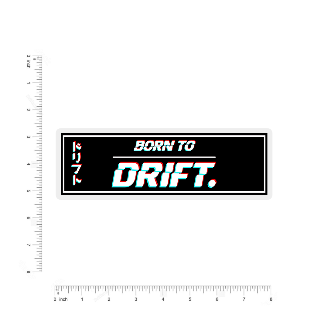 Born to drift bumper Sticker