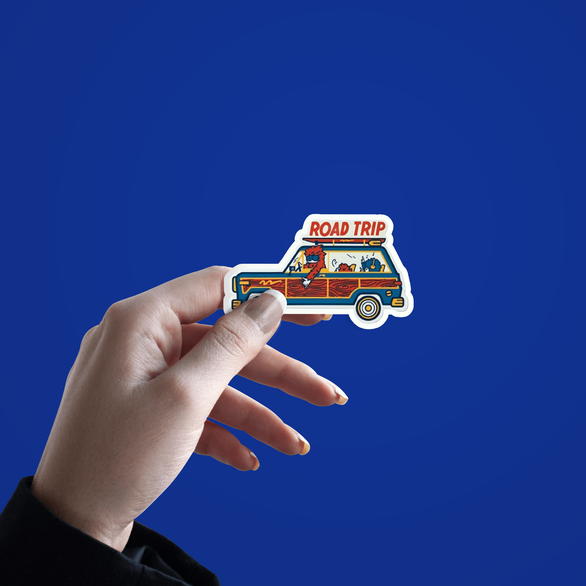 Family Road Trip Sticker