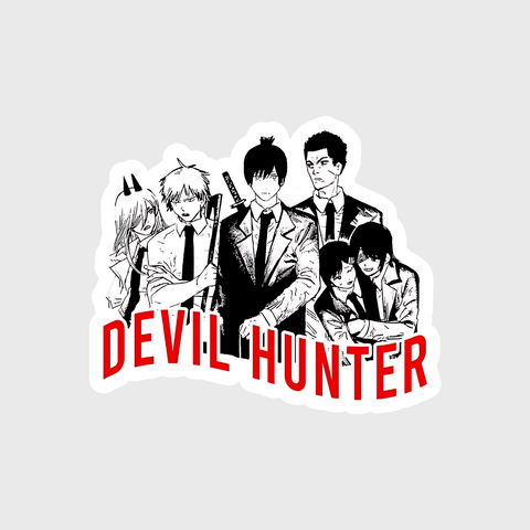 Devil hunter sticker