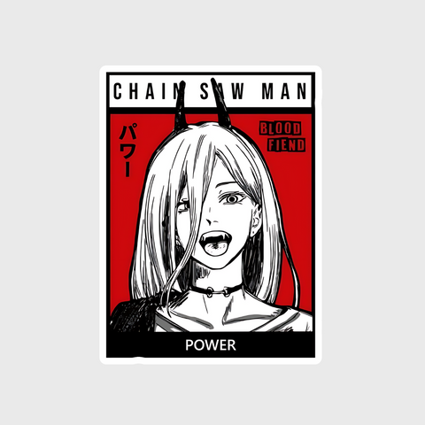 Chainsaw man Fiend Sticker