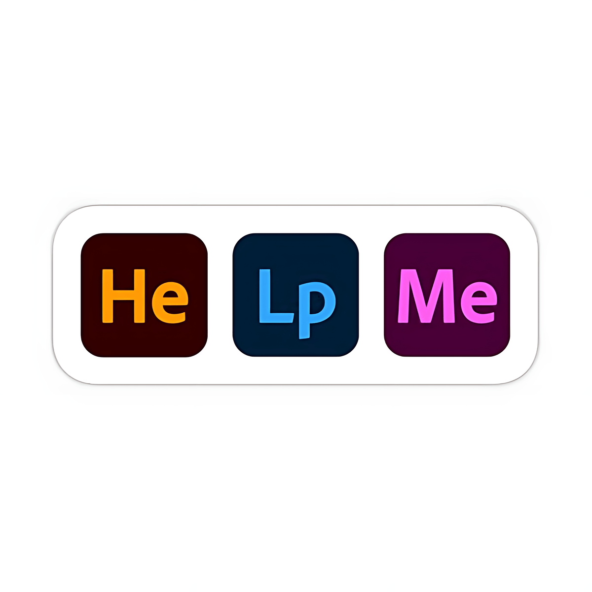 He-Lp-Me Sticker