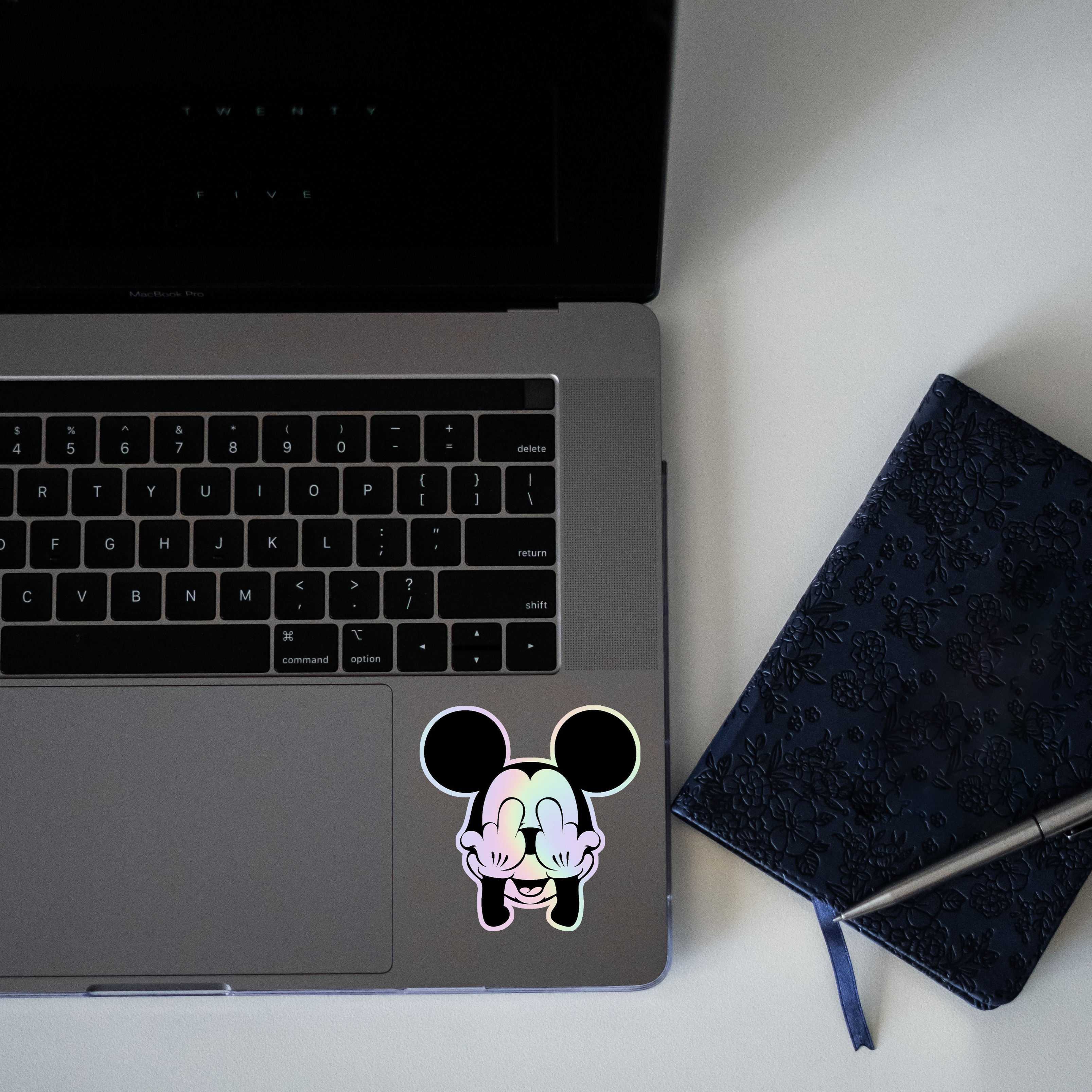 Micky Mouse Holographic Sticker