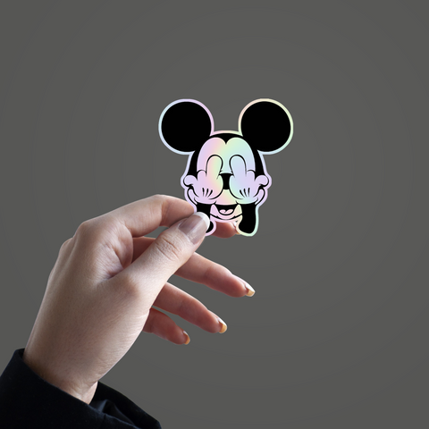 Micky Mouse Holographic Sticker