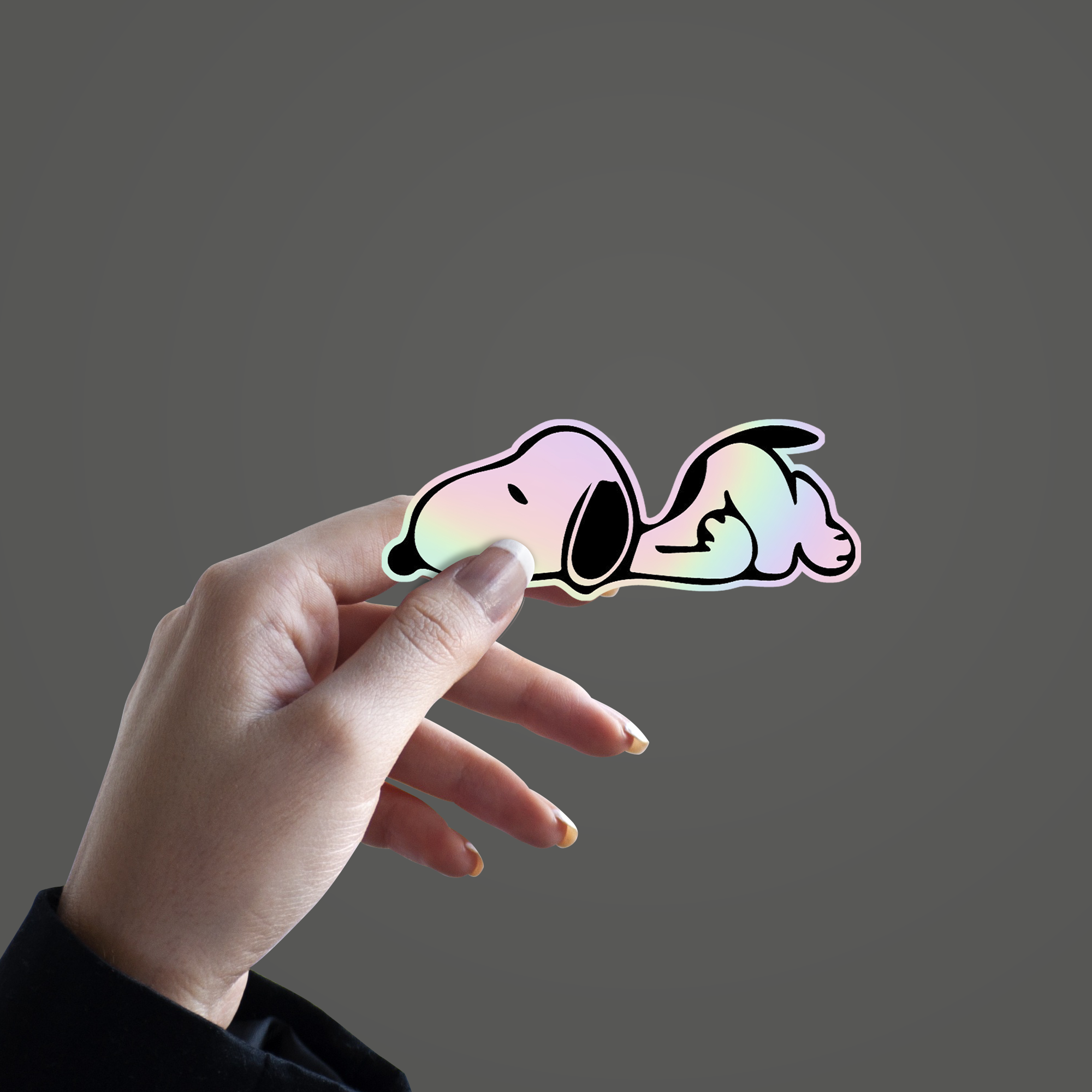 Snoopy Holographic Sticker