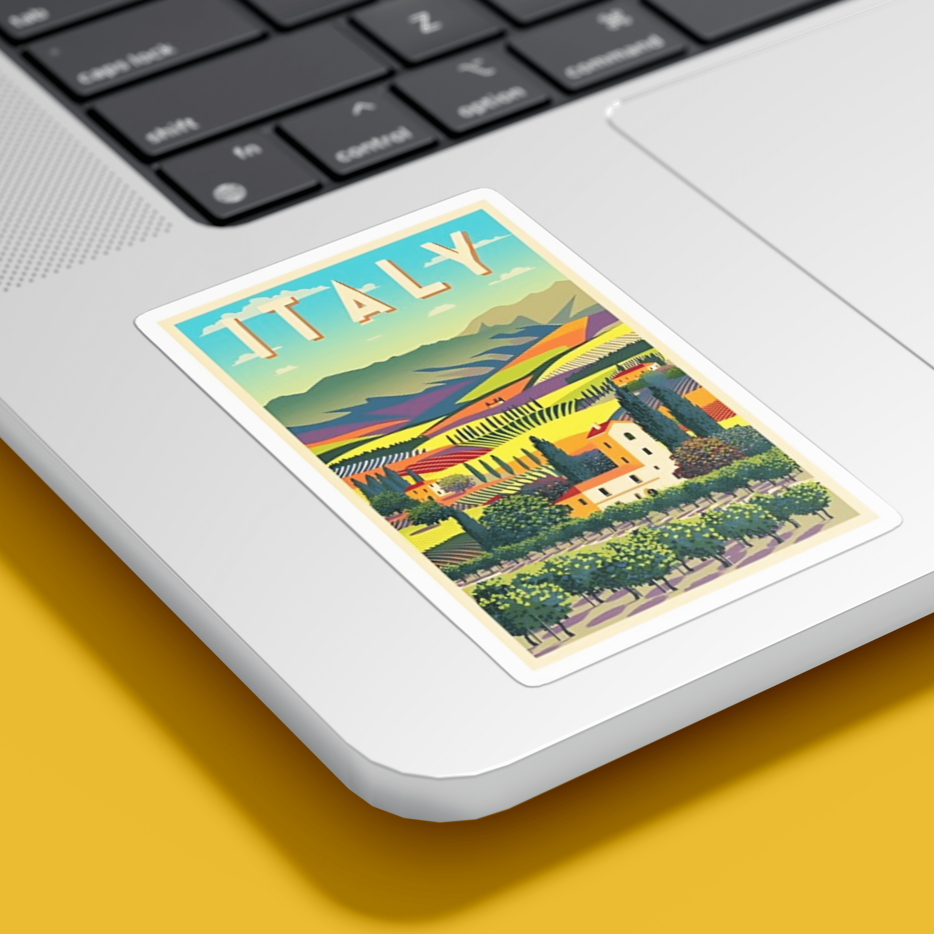 Italy Vintage Travel Sticker