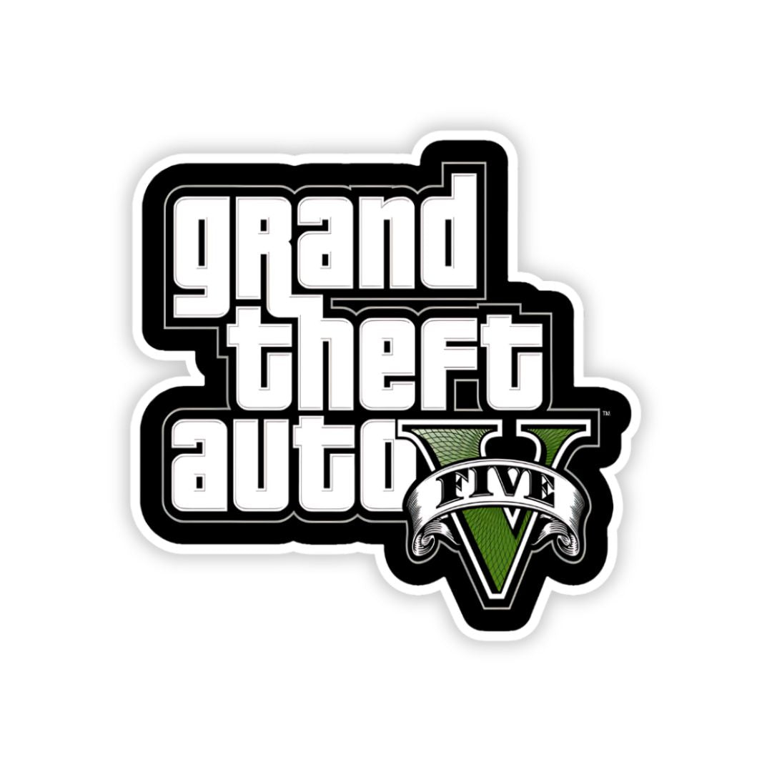 Grand theft Auto V5 bumper Sticker