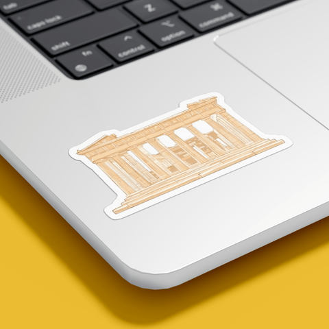 Greek Parthenon Sticker