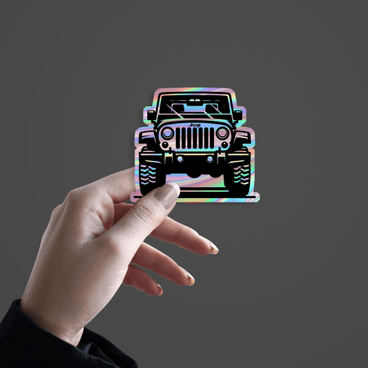 Jeep Holographic Sticker