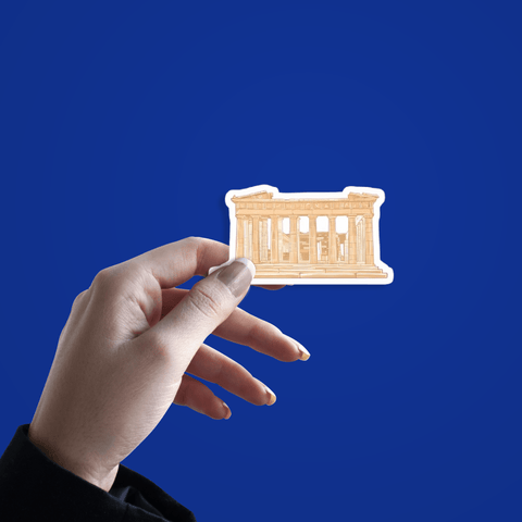 Greek Parthenon Sticker