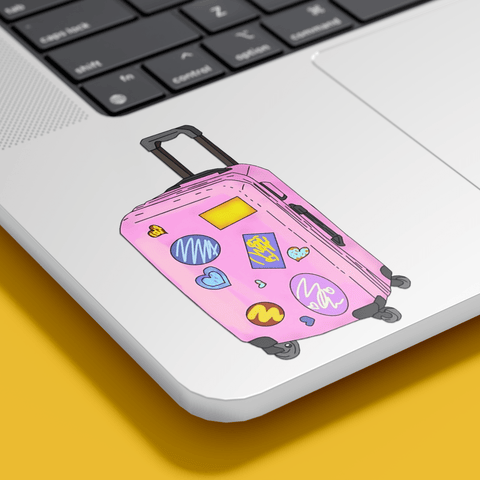 Pink Bag Sticker