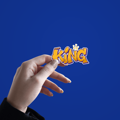 King  Sticker