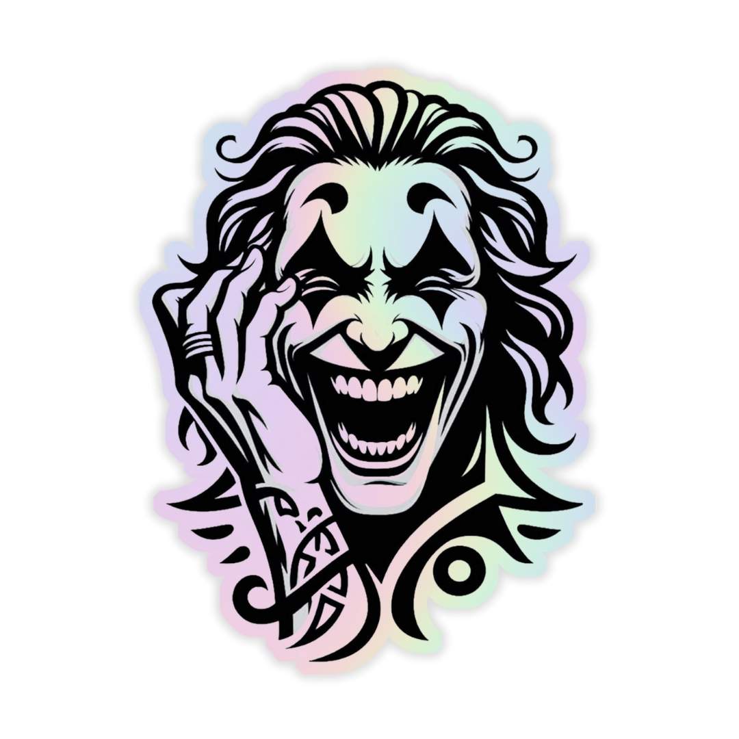 Joker Holographic Sticker