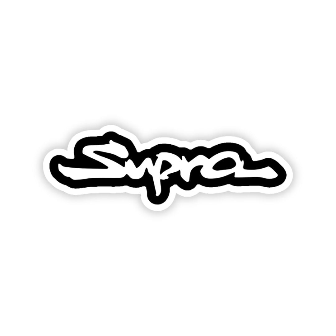 Supra Bumper Sticker