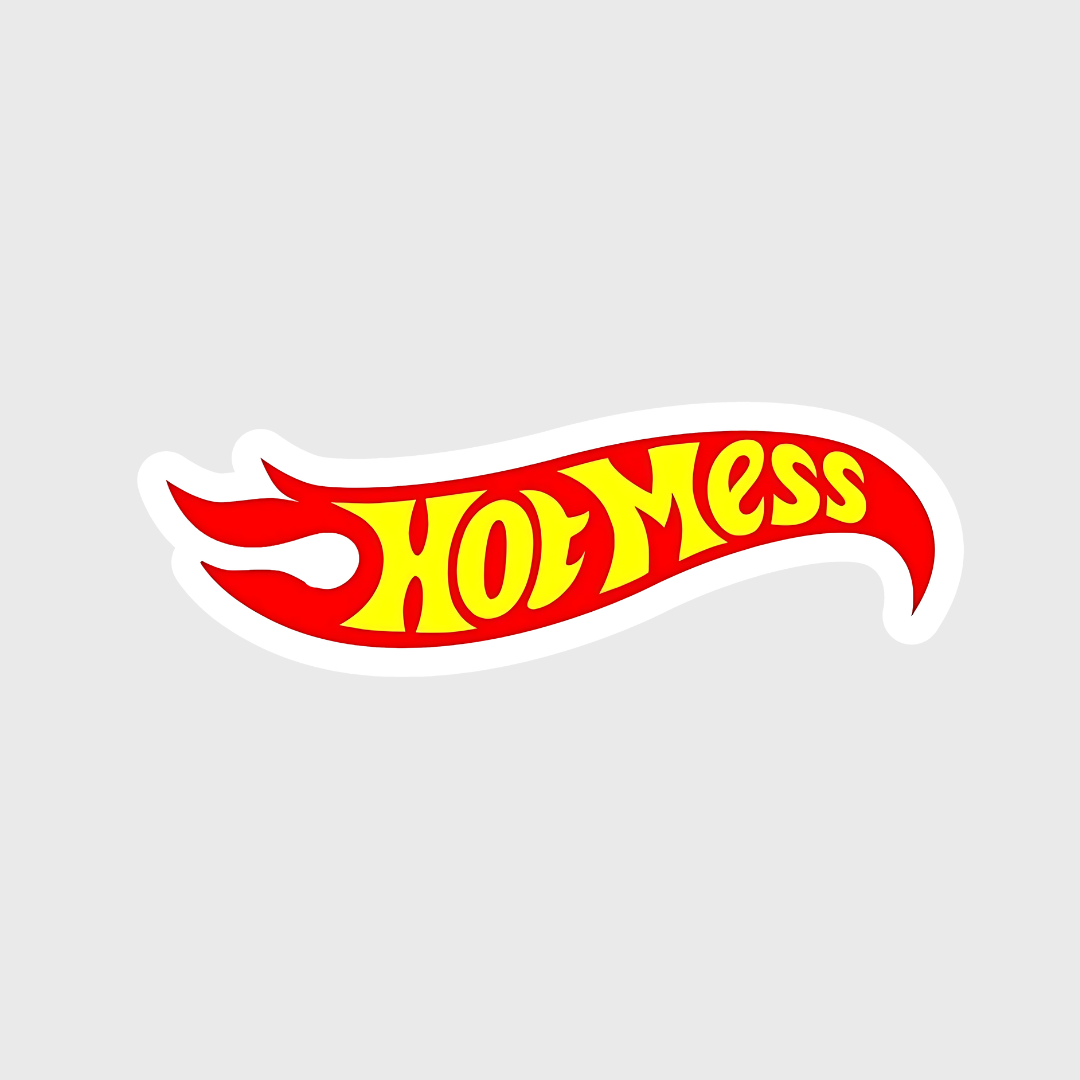 hotmess sticker