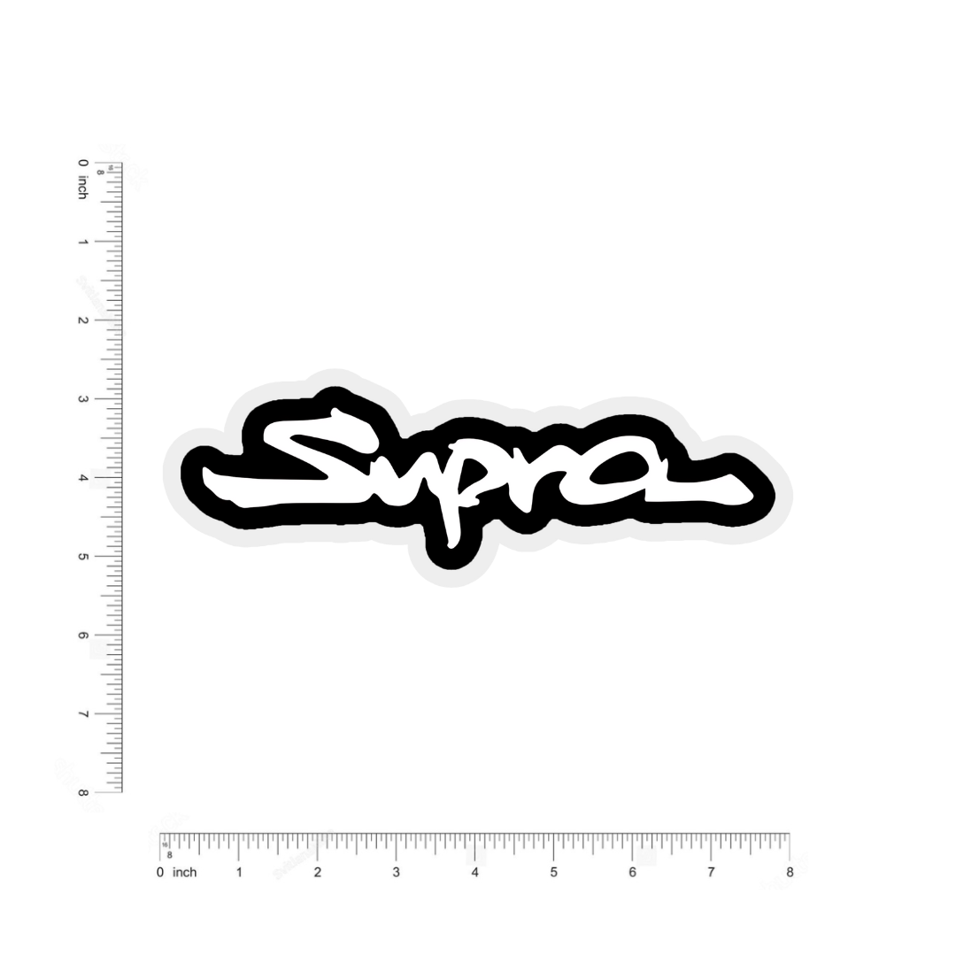 Supra Bumper Sticker