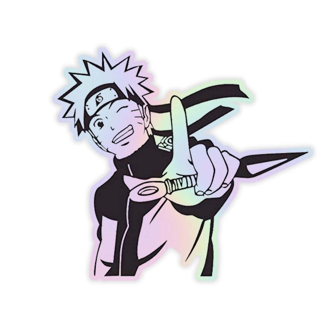 Naruto Shippuden Holographic Sticker