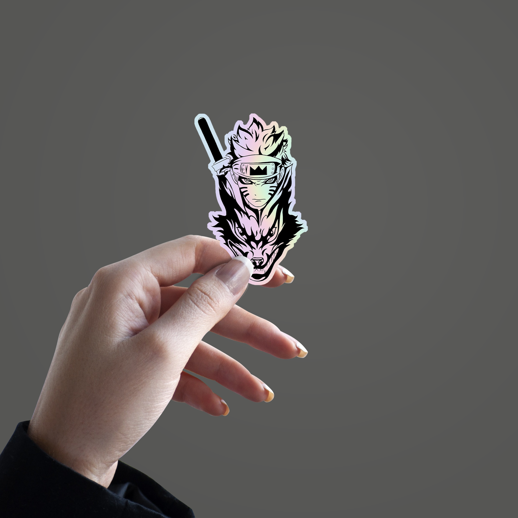 Naruto Uzumaki Holographic Sticker