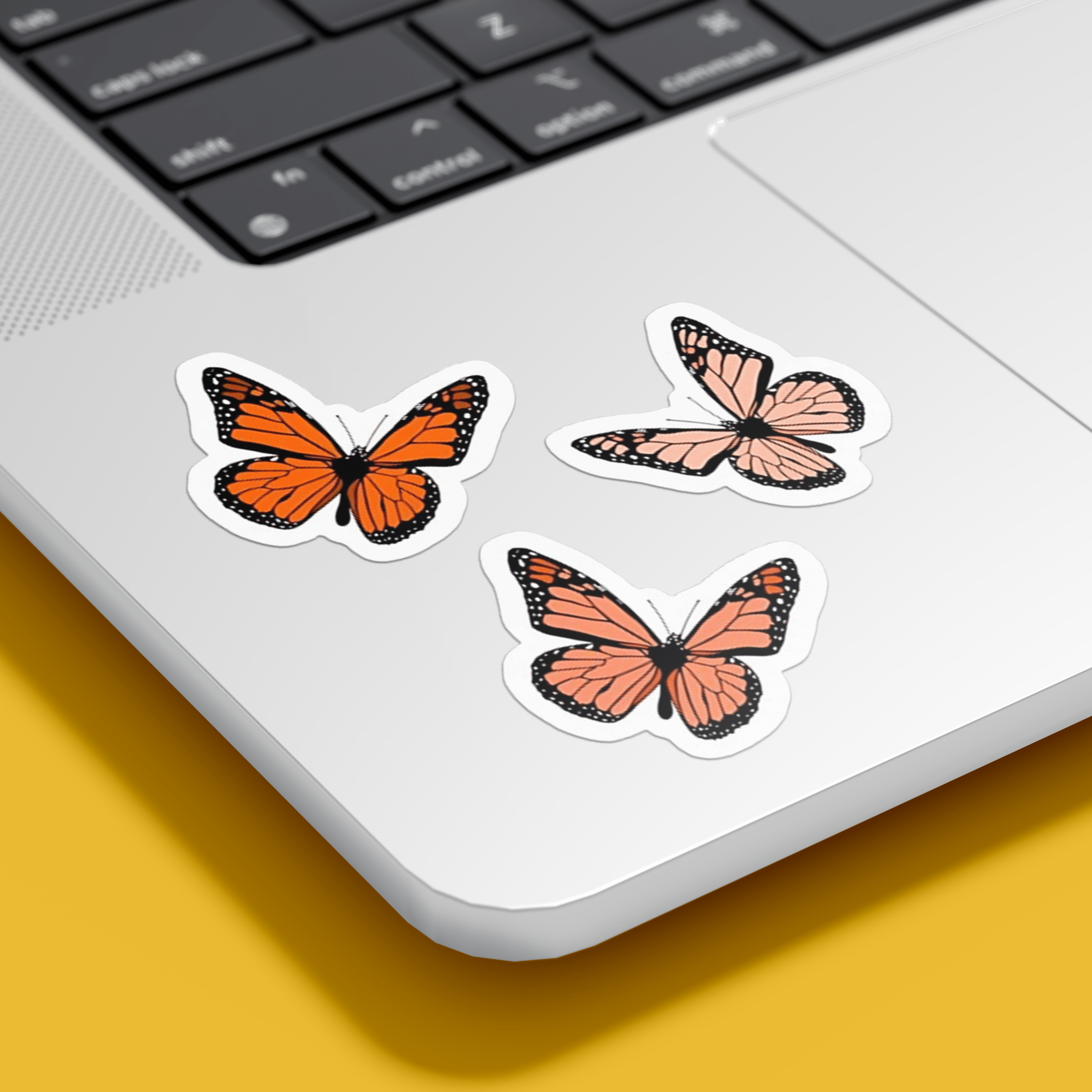 3 Butterflies Sticker