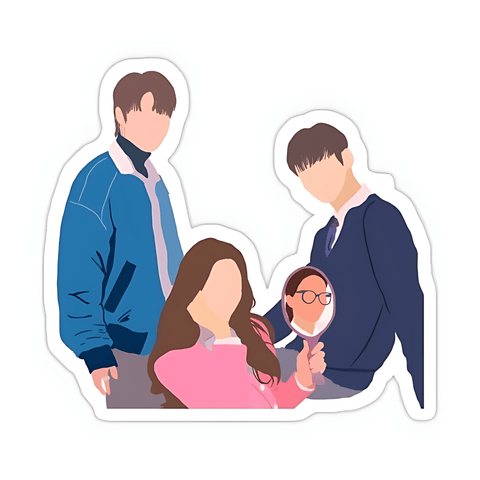 True beauty Characters Sticker