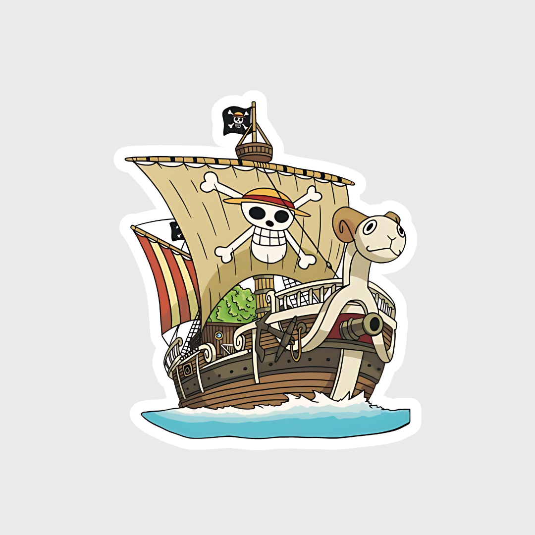 one piece sticker